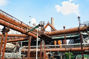 Fototapeta premium Heavily Industrialised