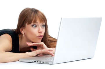 lady and the computer