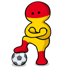 spanien fussball-maskottchen