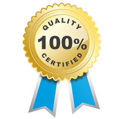 médaille qualité certifiée