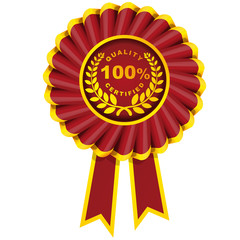 médaille, quality certified