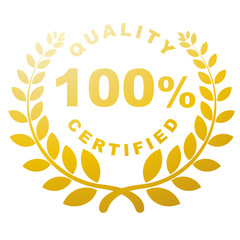 couronne de laurier, qualité certifiée