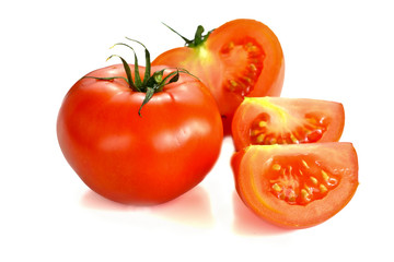 Isolated vegetables - Tomatoes