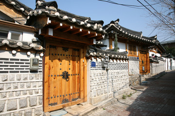 Fototapeta premium Korea Bukchon Hanok Village