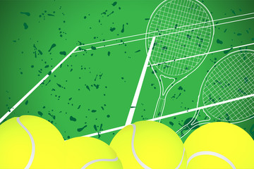 tennis illustration