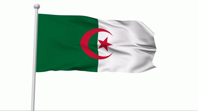 Fahne Algerien NTSC