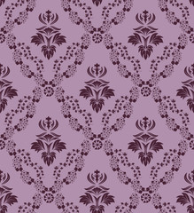 seamless damask pattern