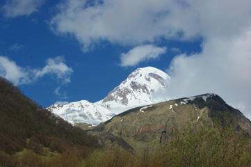 Mkinvarcveri, Kazbegi, Kaukasus, Georgien