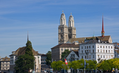 The Grossmunster in Zurich