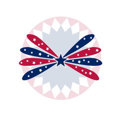An image of a patriotic star banner background