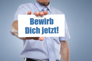 Bewirb Dich jetzt!