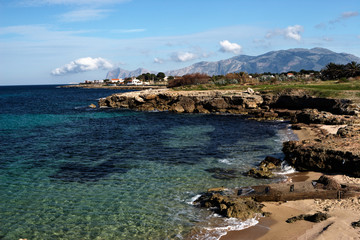 Fototapeta na wymiar Coast of Sicily