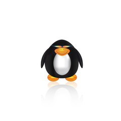 cute cool vector pinguin