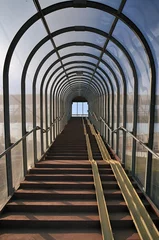 Photo sur Plexiglas Tunnel covered bridge