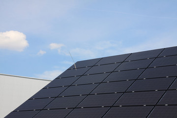 Detail of the Solar Power Panel