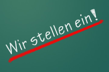Wir stellen ein  #110601-002