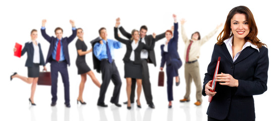 Fototapeta premium Business people team