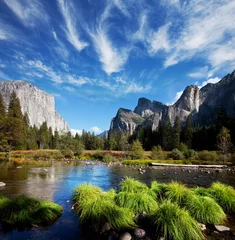Afwasbaar Fotobehang Natuurpark Yosemite