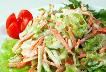 Healthy vegetarian Salad