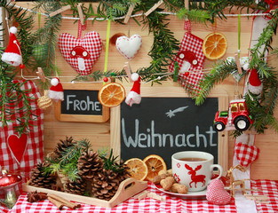 Frohe Weihnachten-Naturmort © ChristArt