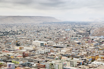 Vistas de Arica desde el Morro, Chile