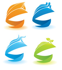 vector collection of nature elements