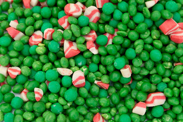 Фон из конфет или мармелада.