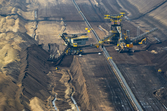 Tagebau in der Lausitz