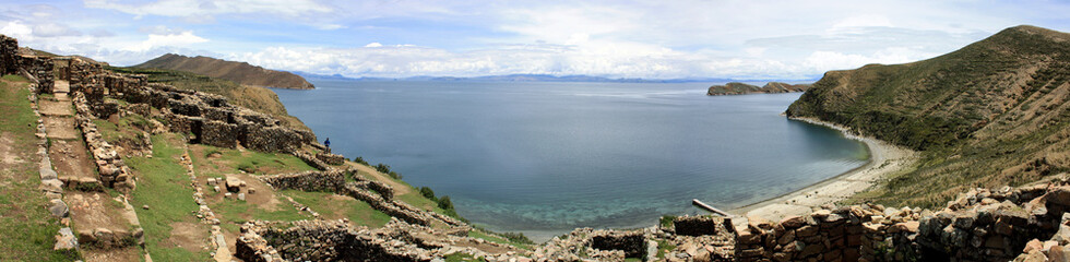 Ruinas incas en la Isla del Sol