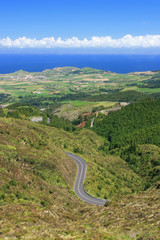 road in mountains