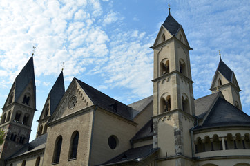 Fototapeta na wymiar Kastorkirche in Koblenz (Deutschland)