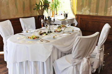 wedding dinner