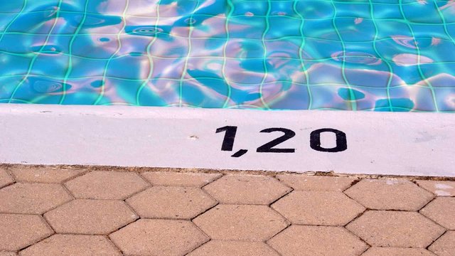 Freibad Schwimmbad Pool Wasser Loop Hintergrund