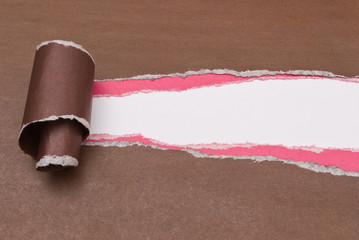 Obraz premium ripped paper