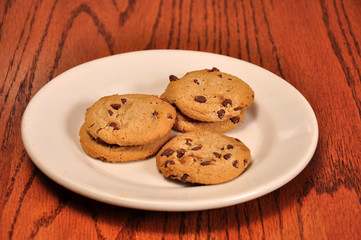 Small plate of cookies
