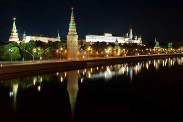 Kremlin in the Moscow close up