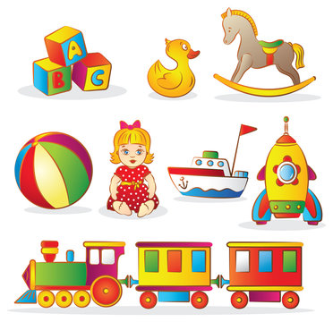 Set of Children's Toys