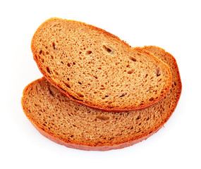 Fototapeta na wymiar Bread isolated on white
