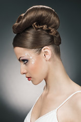 Fototapeta premium style of bride