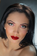 Fototapeta premium alluring lips