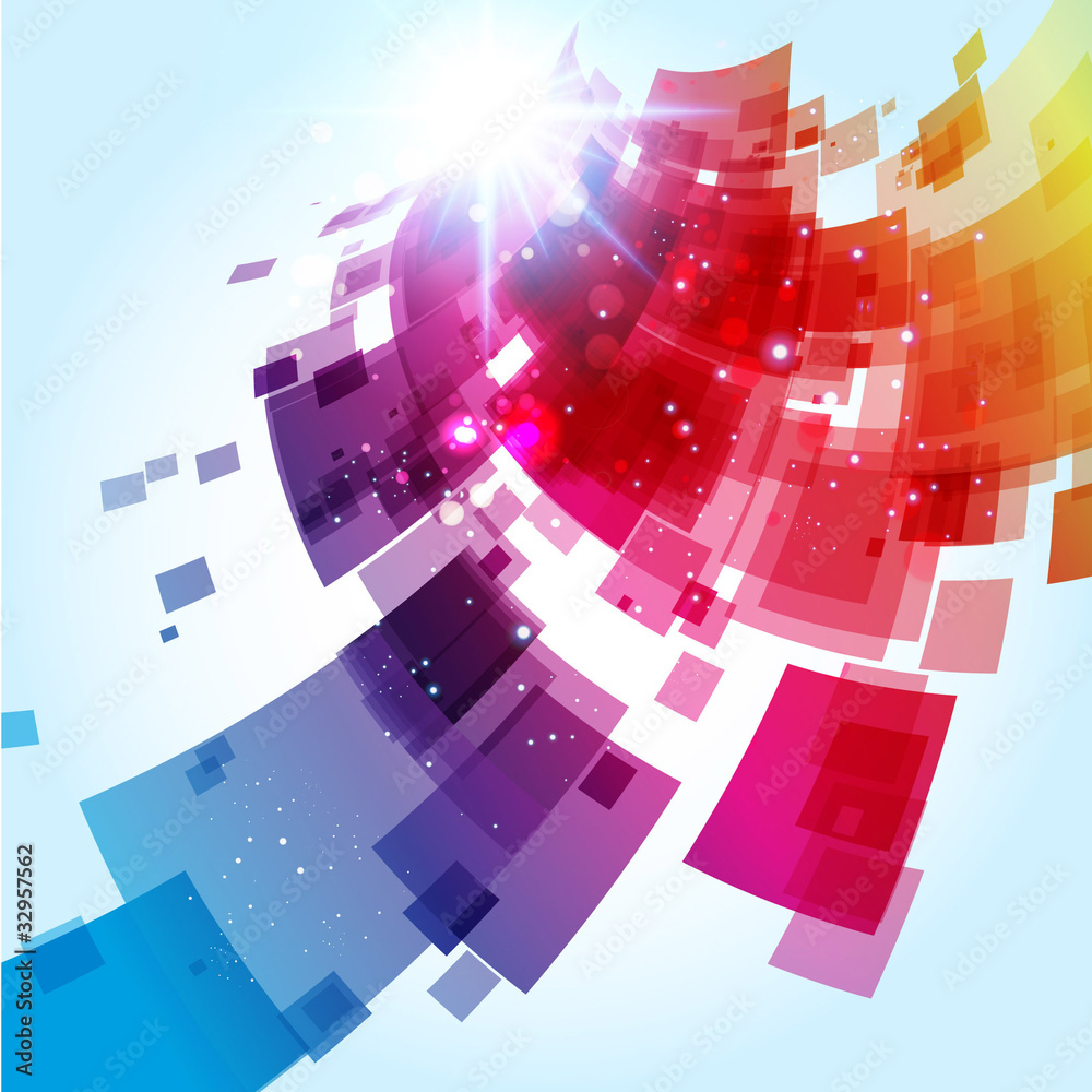 Poster abstract background vector