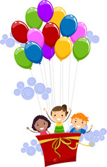 Obraz na płótnie Canvas Air Balloons