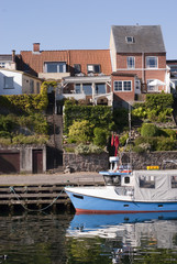 Fototapeta na wymiar Danish harbour