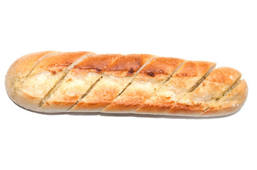 Frische baguette isoliert