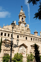 Fototapeta na wymiar Santos Juanes church in Valencia