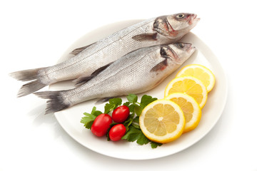 branzino all'olio e limone