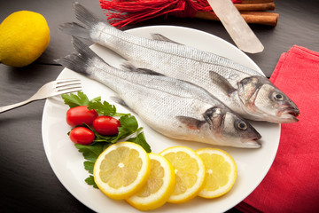 branzino all'olio e limone