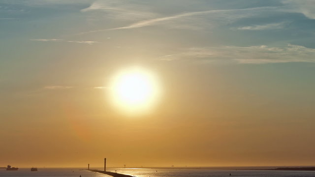 Harbour Entrance by Sundown I