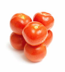 wet tomatoes