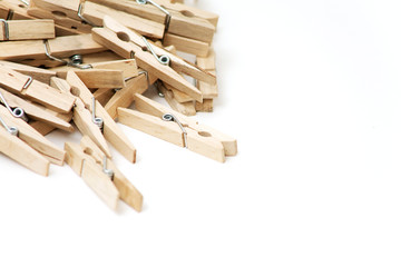 wooden clothespins